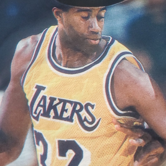 Jordan vs magic vintage t shirt 2xl nwots - Picture 5 of 5